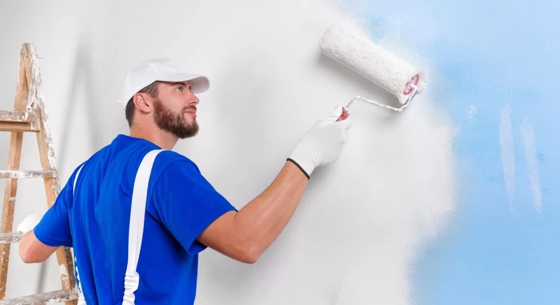 Saray'da Boya Badana İşçiliği